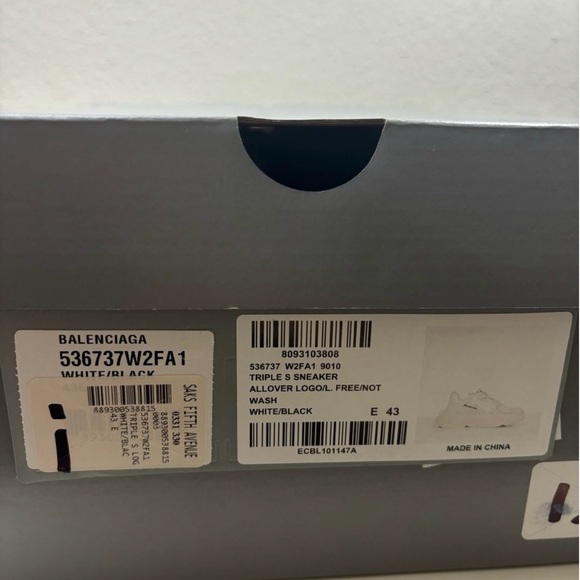 Balenciaga Triple S Size 43 main image 0